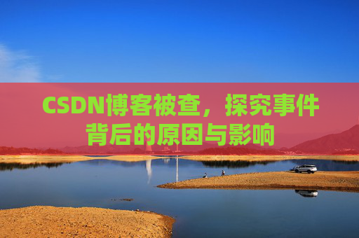 CSDN博客被查，探究事件背后的原因与影响